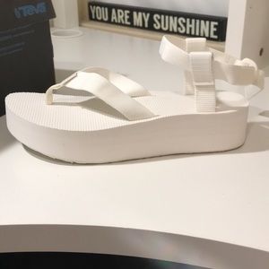 Flatform Teva sandals!!